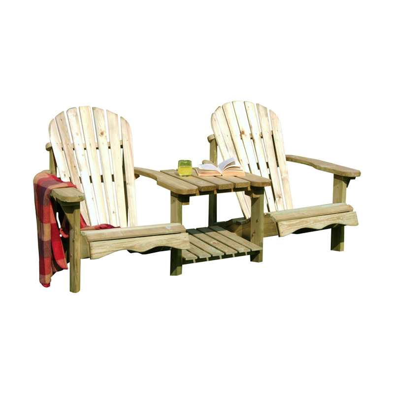 Pauls Valley Outdoor Adirondack Set