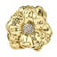 Large Crystal Studded Center Napkin Ring or Centerpiece-334808064