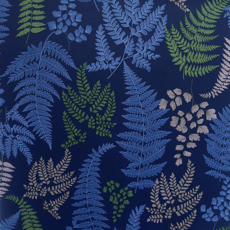 Papier peint Jerome, Bleu