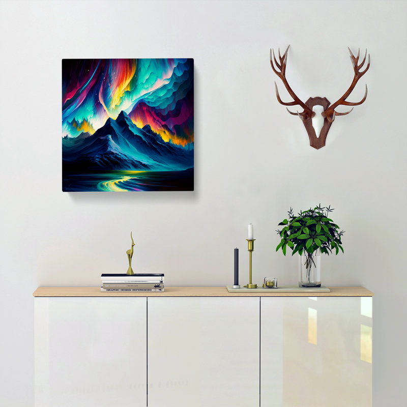 Modern Wall Art - Wrapped Canvas, 50cm H x 50cm W x 3cm D