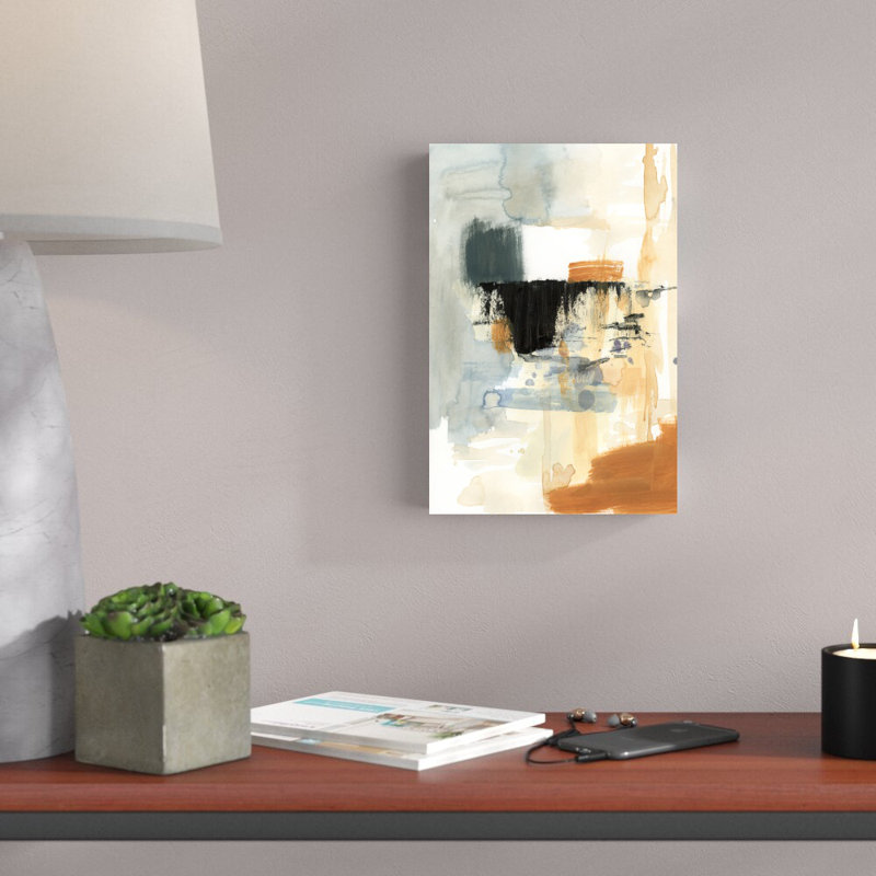 Seria IV by Victoria Barnes - Wrapped Canvas Painting, 12" H x 8" W
