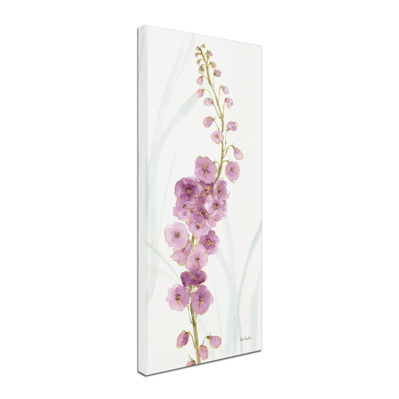 « arc-en-ciel plantes vii », reproduction sur toile tendue, H 32 po x l 14 po x P 2 po
