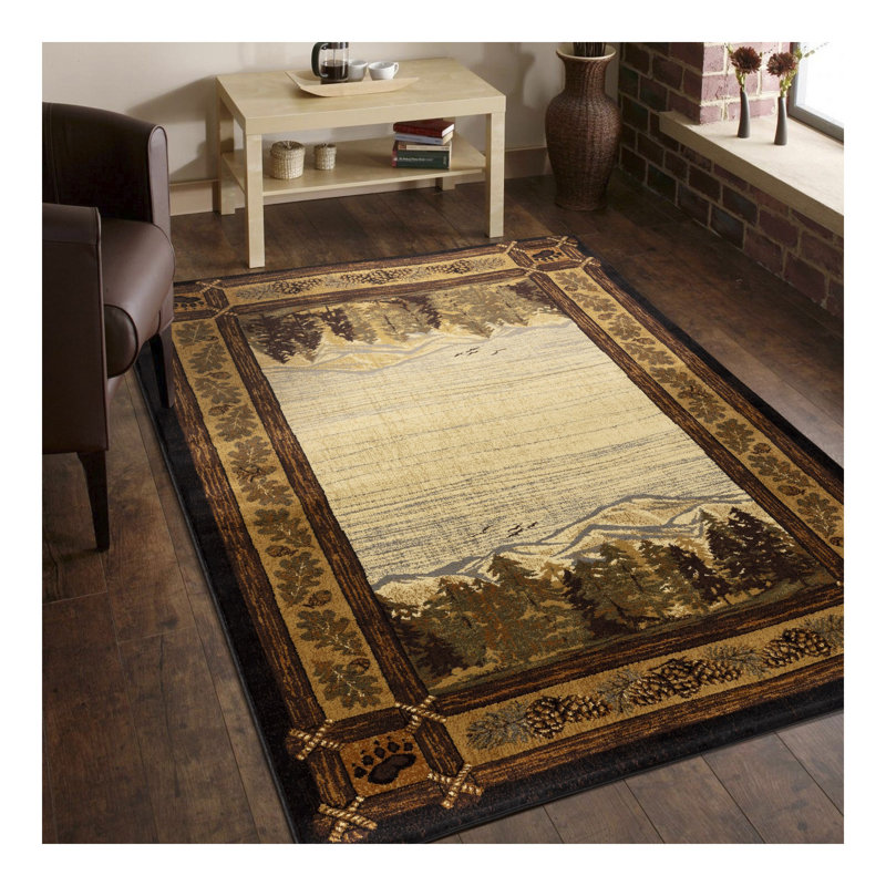Tapis 2 pi x 3 pi Lodge