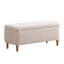 Polyester Upholstered Storage Bench-360598655