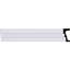 5 1/2"H x 2 3/4"P x 94 1/2"L Standard Moulding