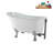 51.2'' x 25.6'' Freestanding Soaking Acrylic Bathtub-72770403-76231118