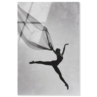 Ballerine, reproduction d'art moderne, impression sur toile par Notoriart