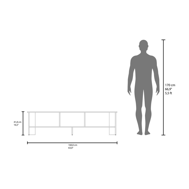 71 " H Dowel Rack