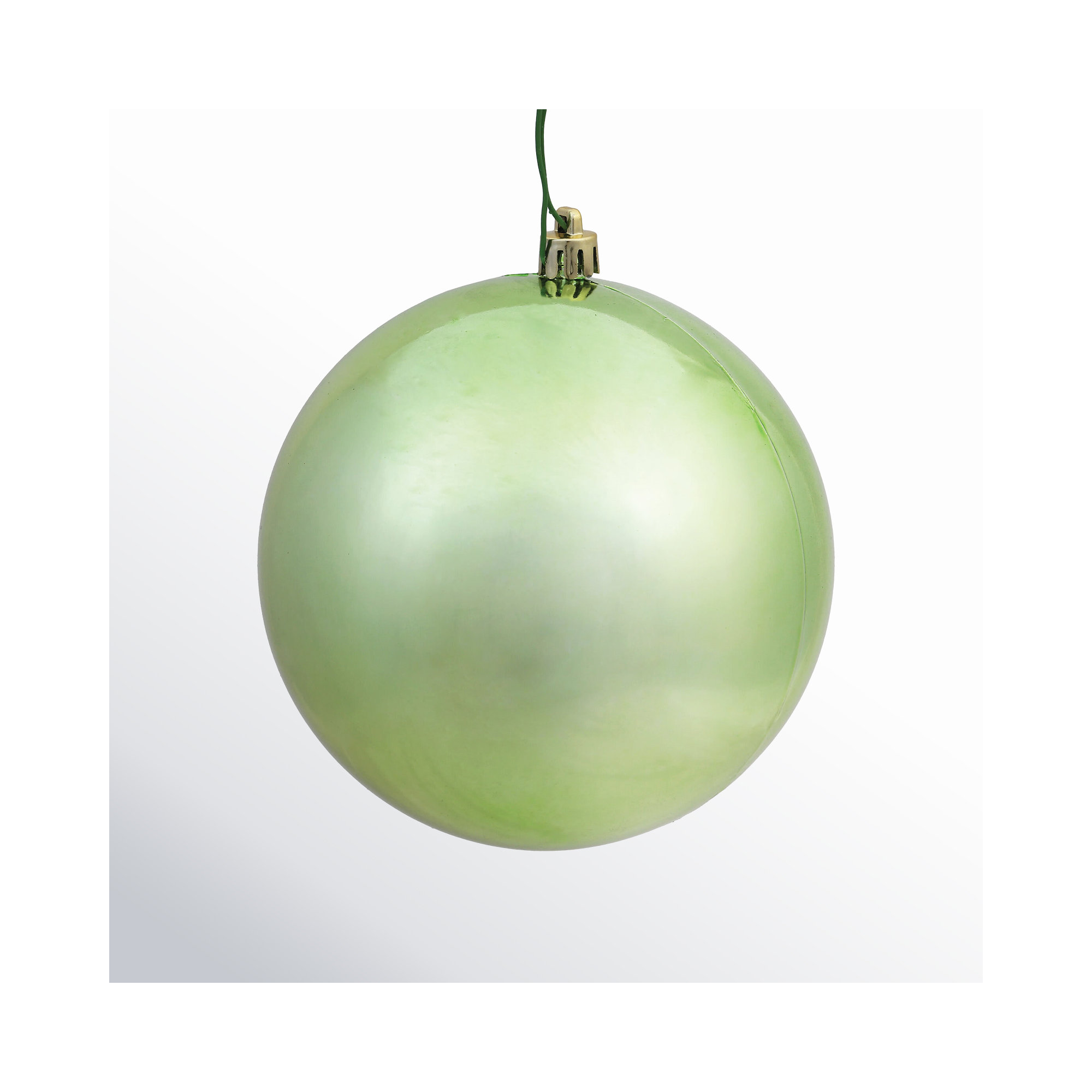 Holiday Décor Ball Ornament, 3", Green