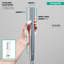 hansgrohe Pulsify S Baton Handshower 100 1-Jet, 1.75 GPM-1229205088-1262793215