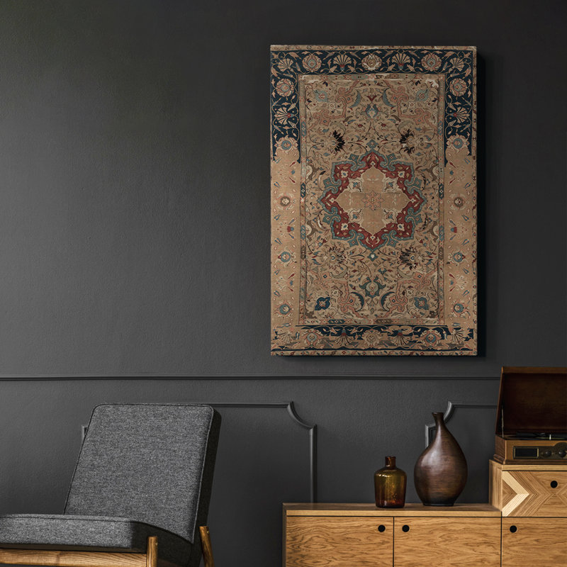 Framed On Canvas Print, 37" H x 25" W