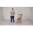 Knaack Swivel Solid Wood Counter Stool