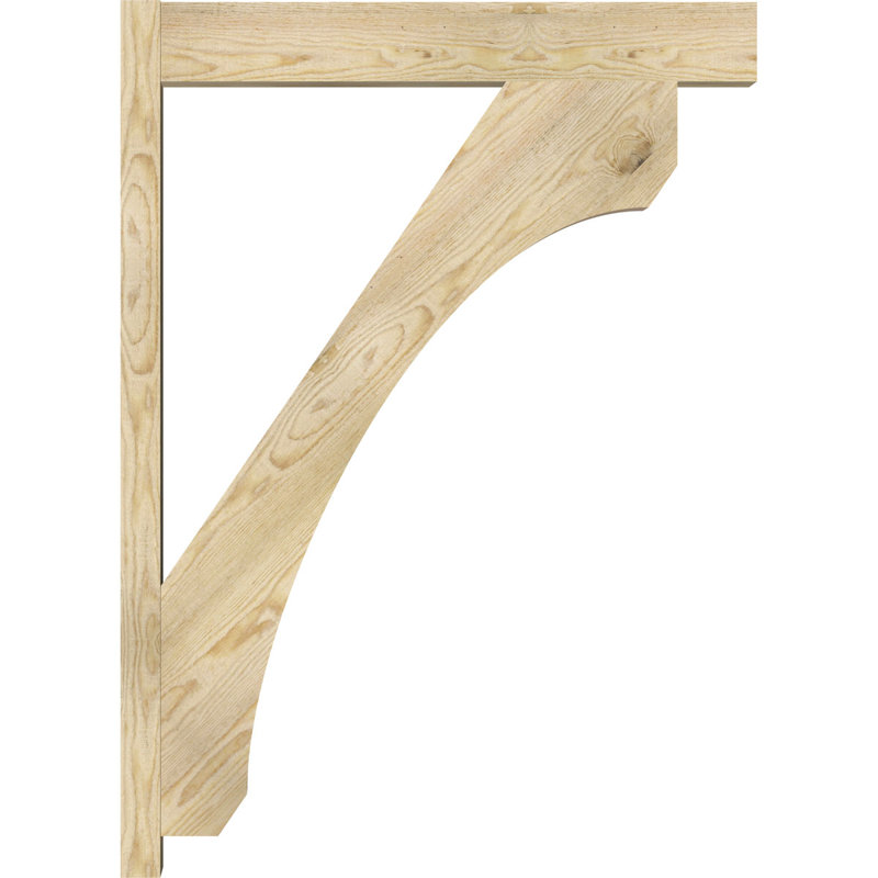Legacy Block Perspector, P 32 po x H 44 po, Cèdre rouge de l'Ouest de 6 po (sciage brut)