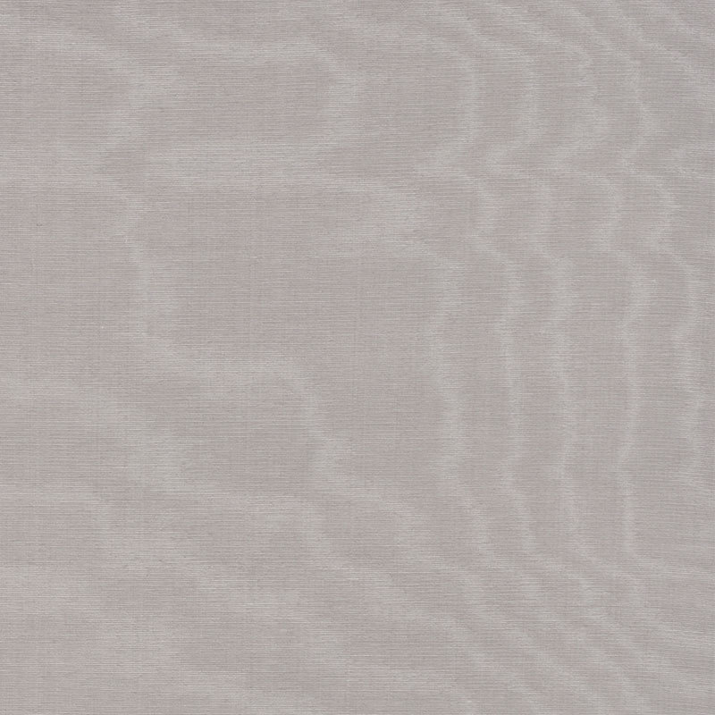 Luna Moire Fabric, Zinc