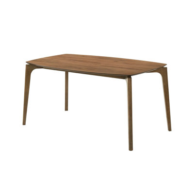 59.4" W Mid-Century Modern Counter Ht. Table, Walnut