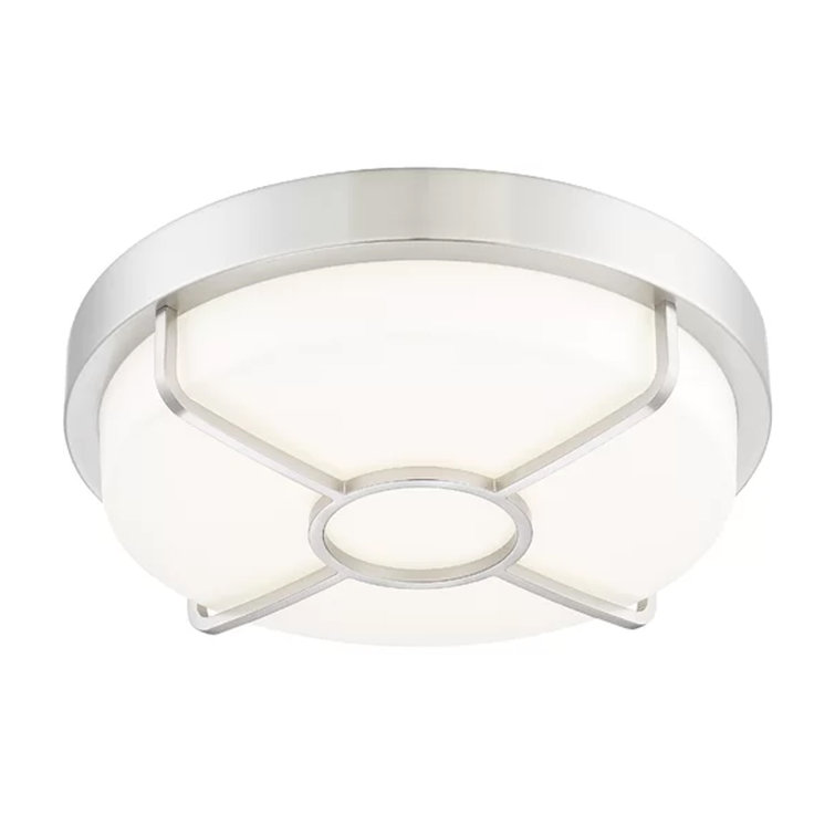 Ian Glass LED Flush Mount