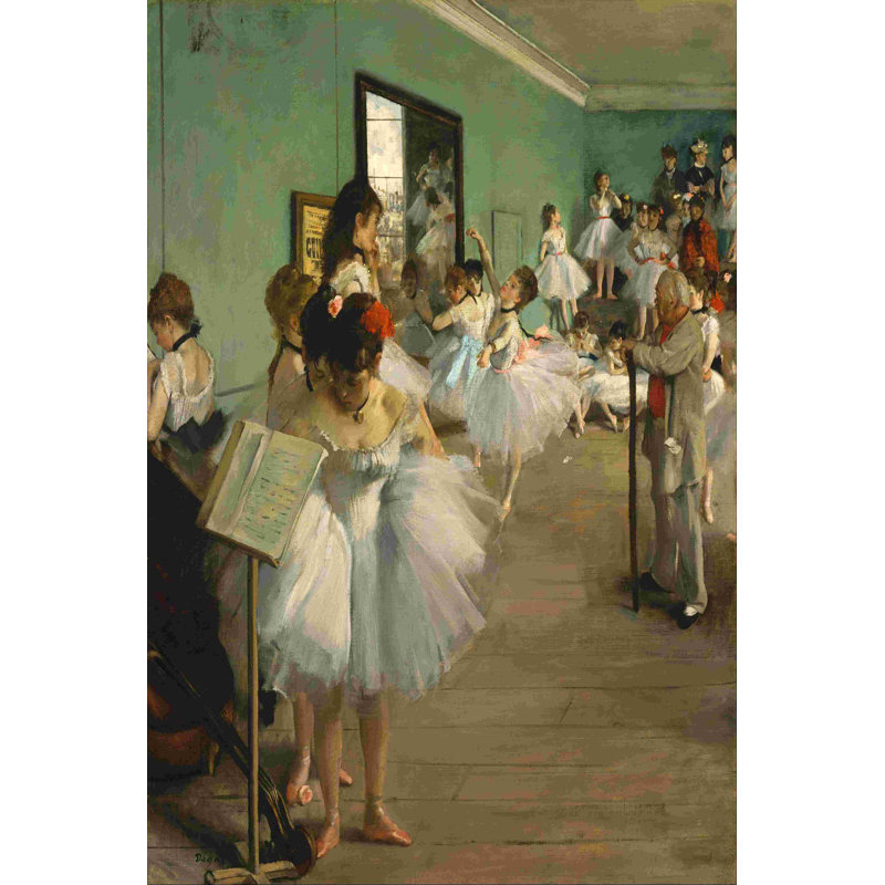 The Dance Class, H 18 po x l 12 po