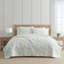 Martha Stewart Murray Leaves Cotton Reversible Green Quilt Set-124325410