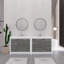 84" Double Sink Bathroom Vanity Set-1364027199