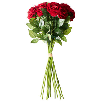 Fabric Rose Arrangement