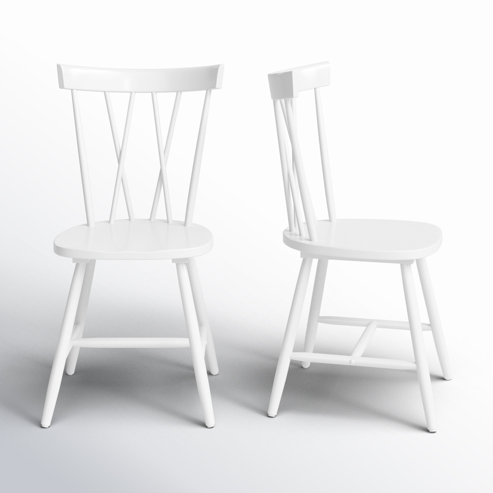 Porschia Dining Chair, White