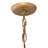 1 - Light Gold Bell Pendant