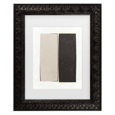 Bolog Mike Schick Monolithic II Neutral Matted Framed Art