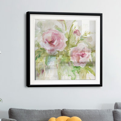 «Pale Garden I», reproduction de peinture à l'huile
