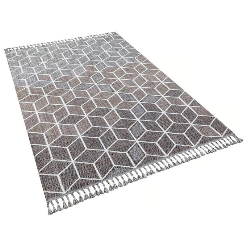 Tapis en coton Sulman, Rectangle 5 pi 3 po x 7 pi 7 po