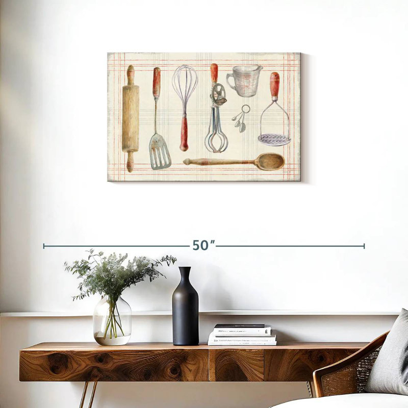 Senne Floursack Kitchen IX, 20" H x 30" W