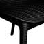 Chaise de patio Latissia - Fauteuil de salle à manger pour l'intérieur et l'extérieur, chaise de cuisine empilable, siège de jardin léger-124128214-61267312