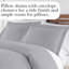 Housse de couette Southshore Basics de Southshore Fine Linens, couleur gris acier, en microfibre doublement brossée 90 g/m², fermeture éclair invisible et attaches aux coins, 1 taie d'oreiller incluse, taille Twin/Twin XL.-1947770617-1947736103