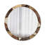 Huldar Glass Flat Wall Mirror