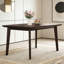 Table de salle à manger rustique de style campagnard, cuisine minimaliste moderne en bois massif ou table de salle à manger-1606842496