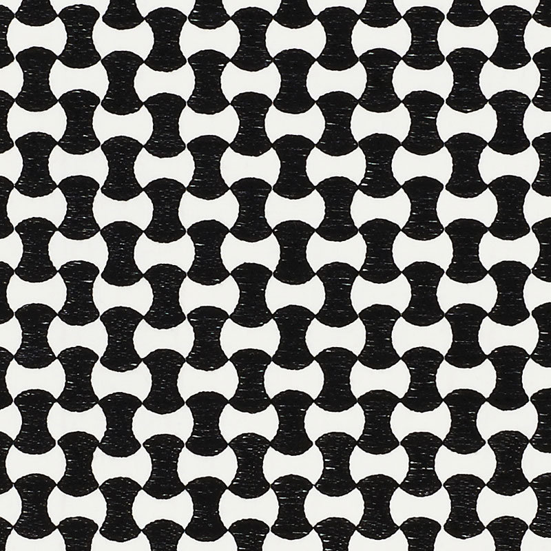Tissu de broderie Nolita, Noir