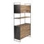 Howlett 190cm H x 99cm W Solid Wood Standard Bookcase