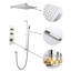 Système de douche complet avec valve brute-63261518