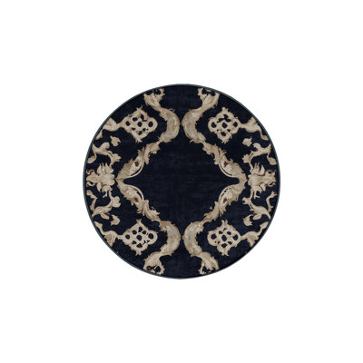 Machine Washable Gray Area Rug