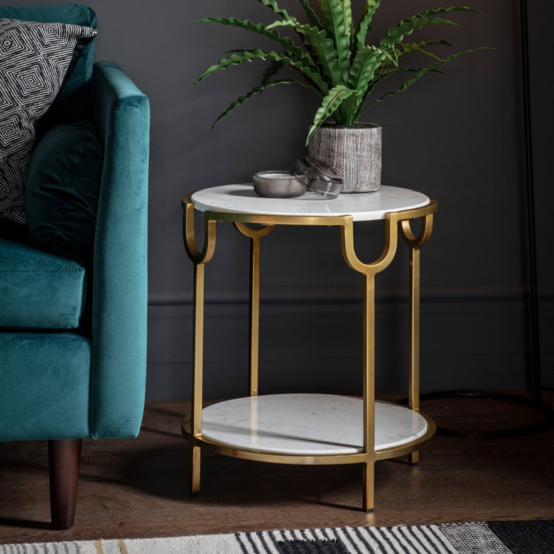End Table, White