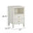 2-Drawer Storage Nightstand - Antique White-208943204
