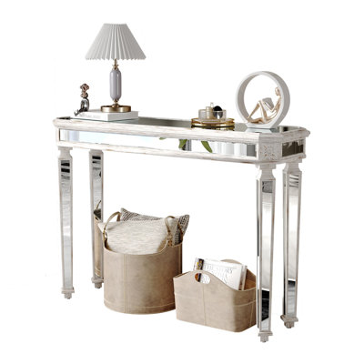 Chasidi 48''W Mirror Console Table