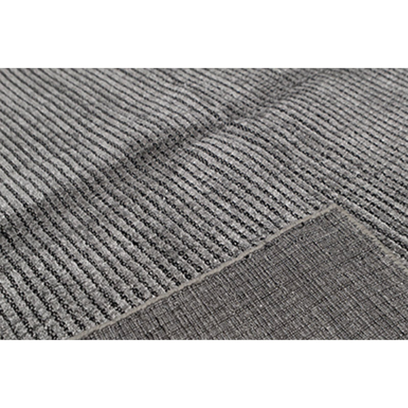 Striped Area Rug in Brown