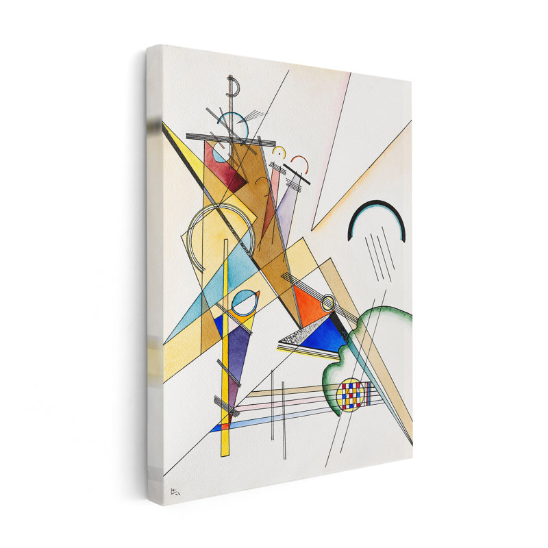 Wassily Kandinsky - Gewebe, Unframed, Canevas, H 11 po x l 14 po