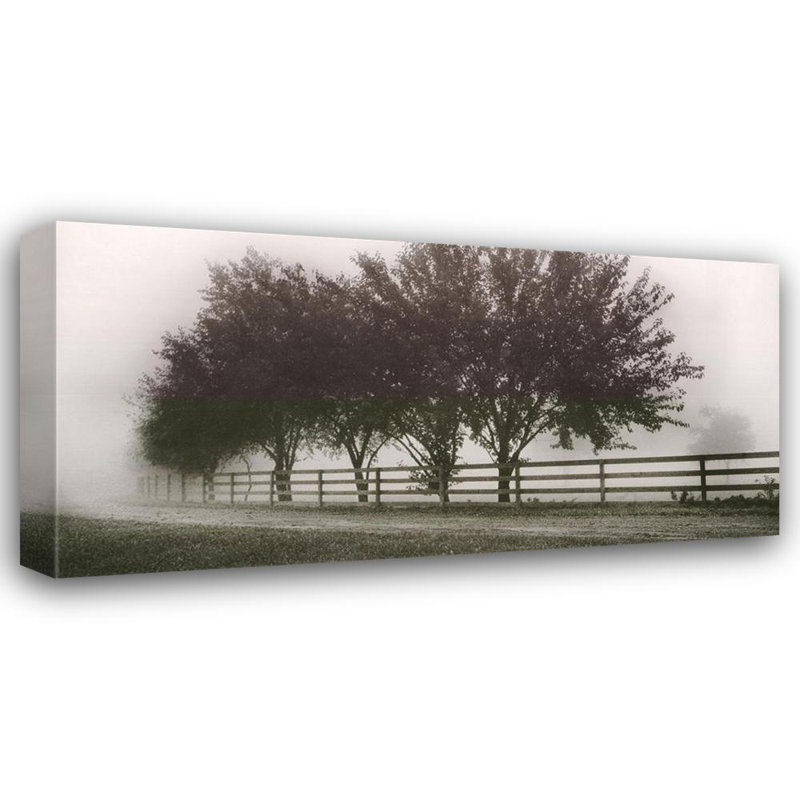 Row of Trees, 20" H x 40" W