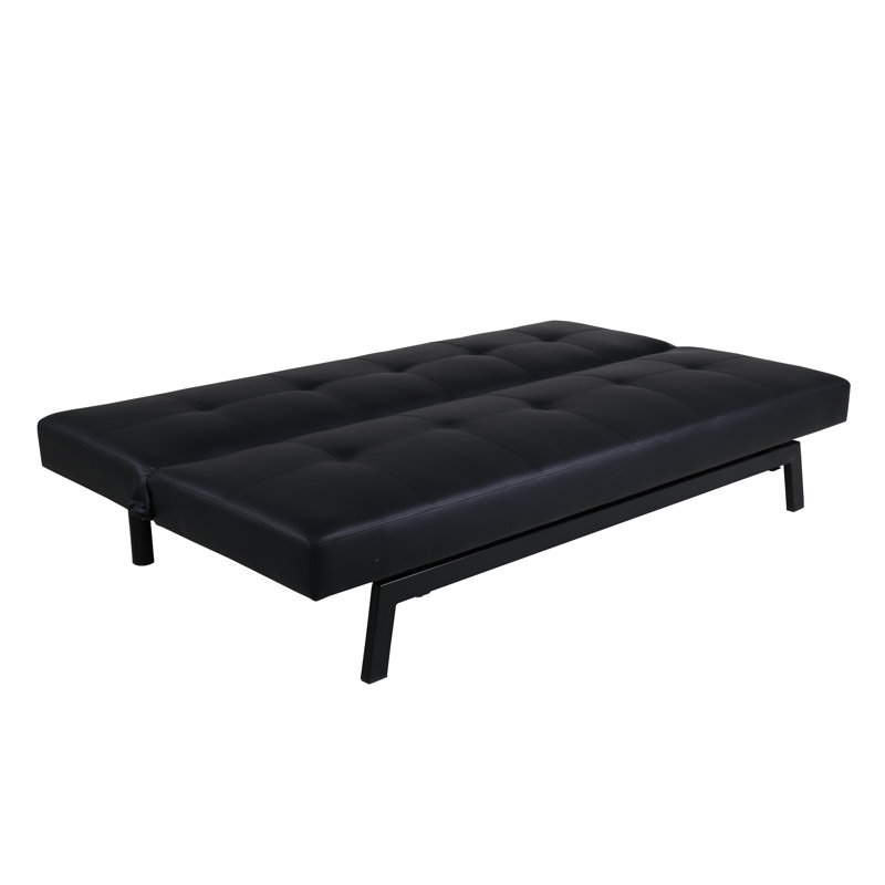 Berke 2 Seater Sofa Bed, Black