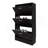 Shoe Rack With 3 Flip-Down Compartments-458181960