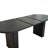 Extendable Dining Table 4-8 Person Oval Wooden Strip Base Family-571484918