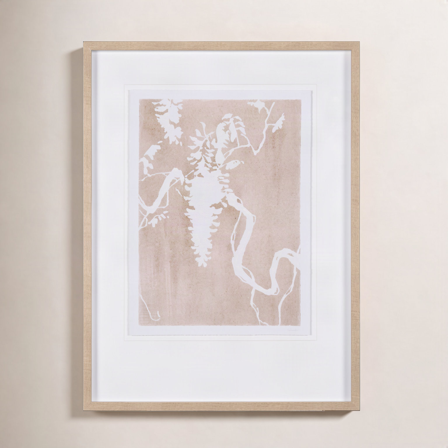Flower Silhouette - Jasmine Print, Flower Silhouette-Wisteria