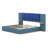 Upholstered Platform Bed With Panel, Anti-Collision Soft Rounded Corners-120877467-120877471