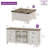 Allyssa 2 Piece Farmhouse Coffee Table Set